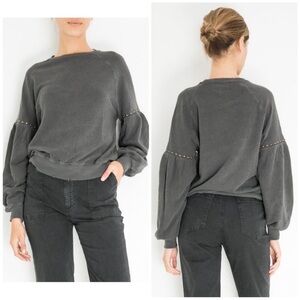 The Great. Bishop studded sweater